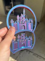Load image into Gallery viewer, Interchangeable Ears only - Sleepy castle tri color filament

