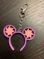 Load image into Gallery viewer, Pink Lost Sun Keychain
