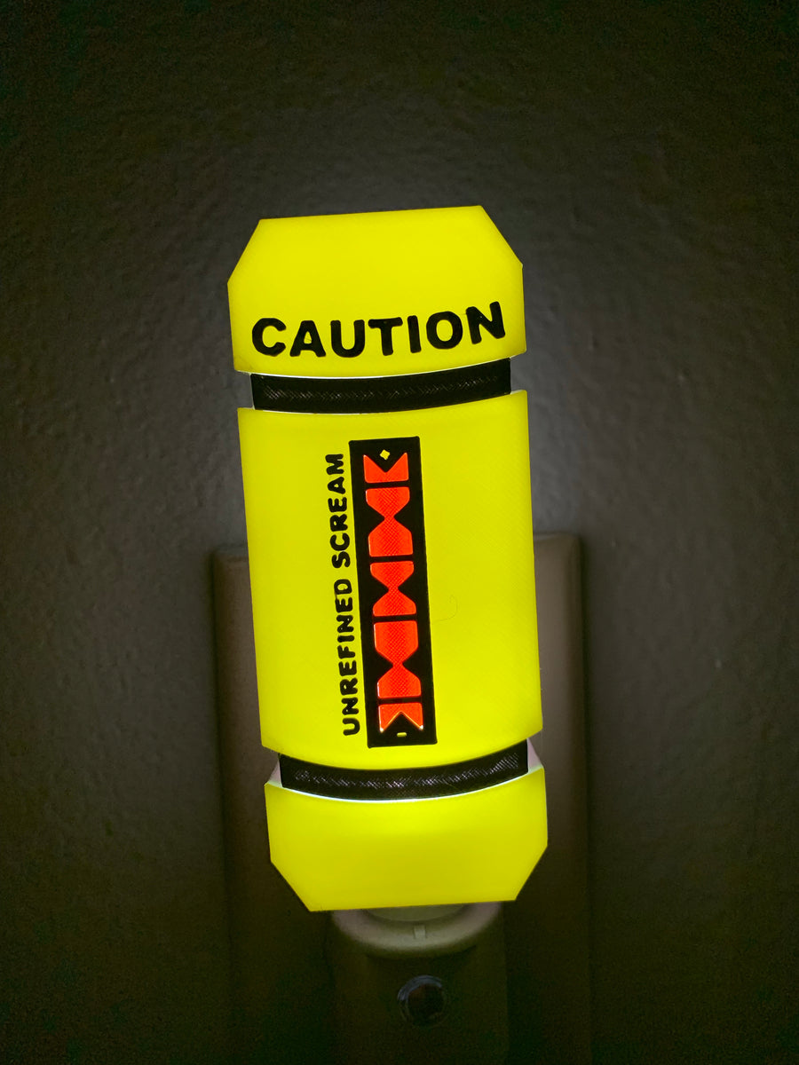 Scream Canister Plugin Night Light Dolphinitely Designs