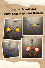 Load image into Gallery viewer, Digital Download Only - Mini Ear Keychain Bundle
