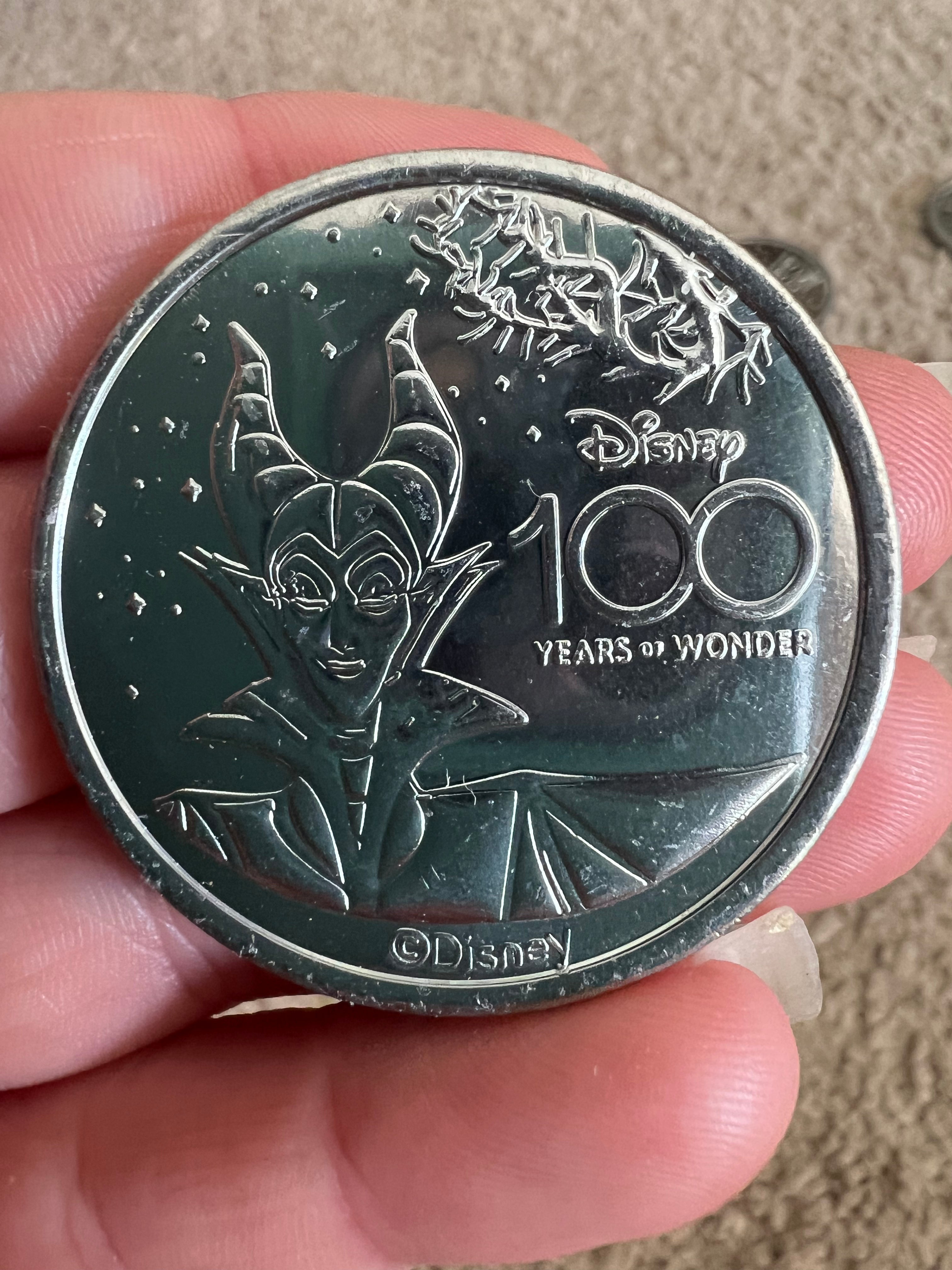 WDW collectable 100th coin