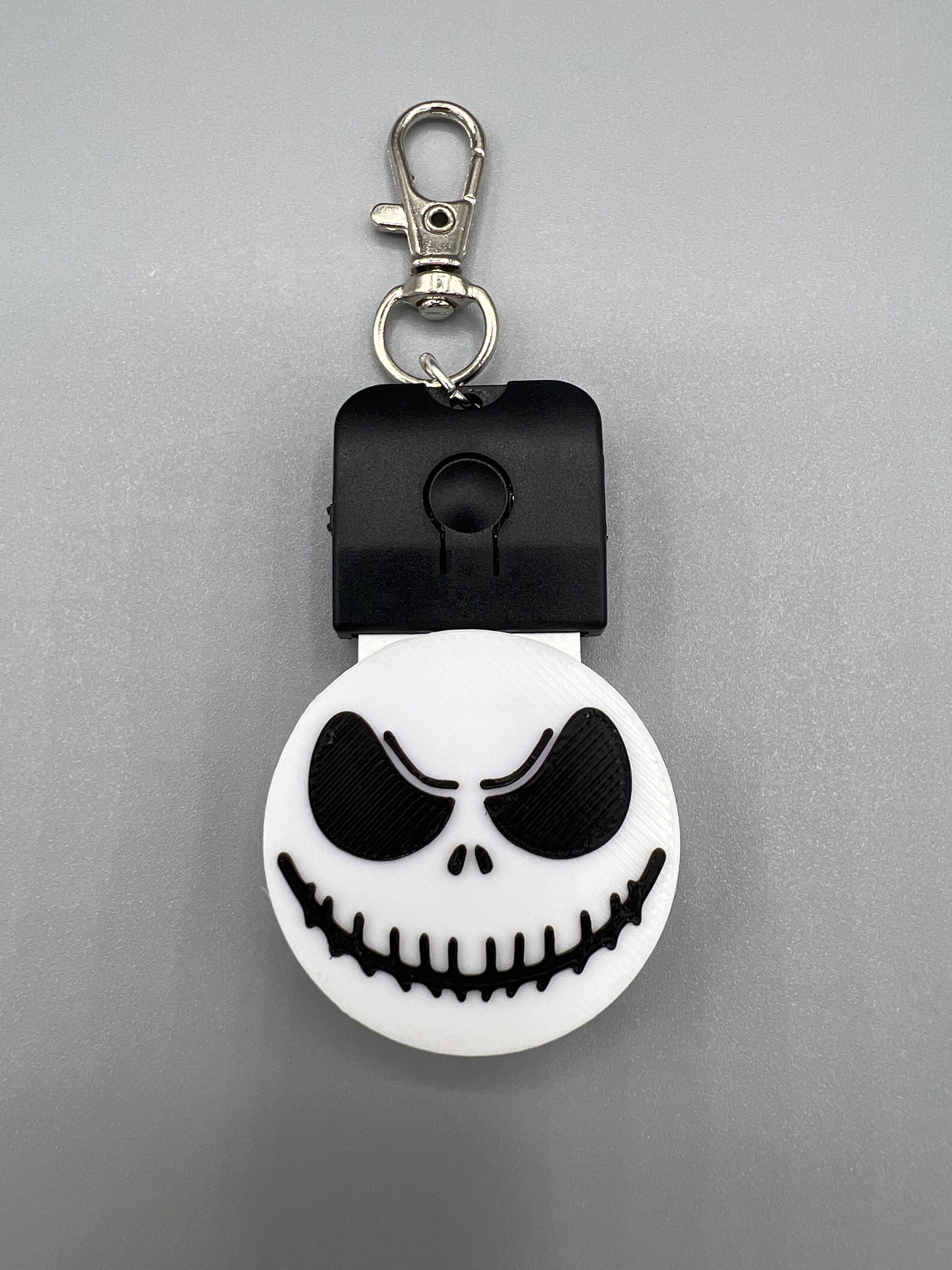 Mini light up keychain/dog tag