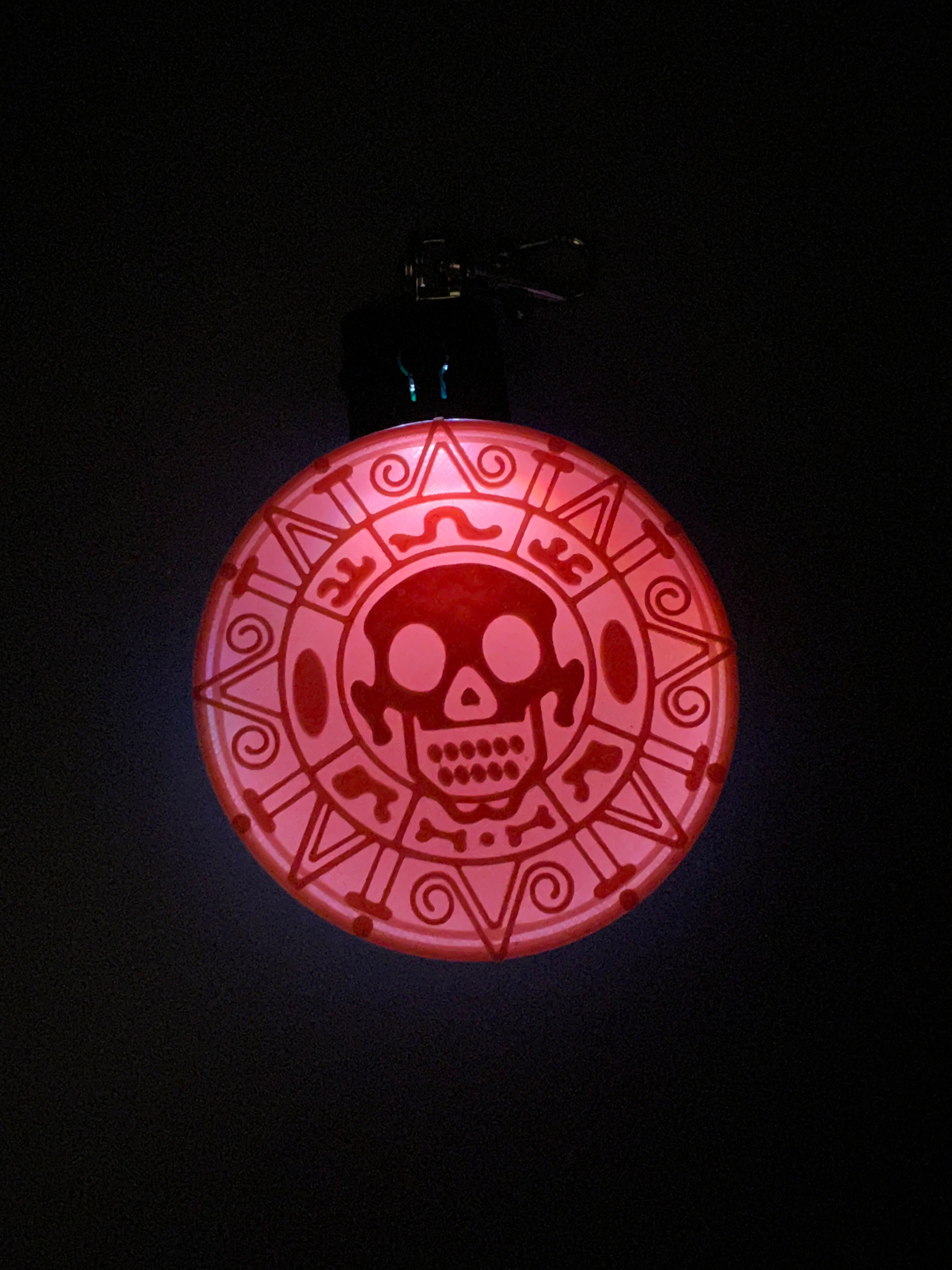 Pirate Coin Wearable Park Light