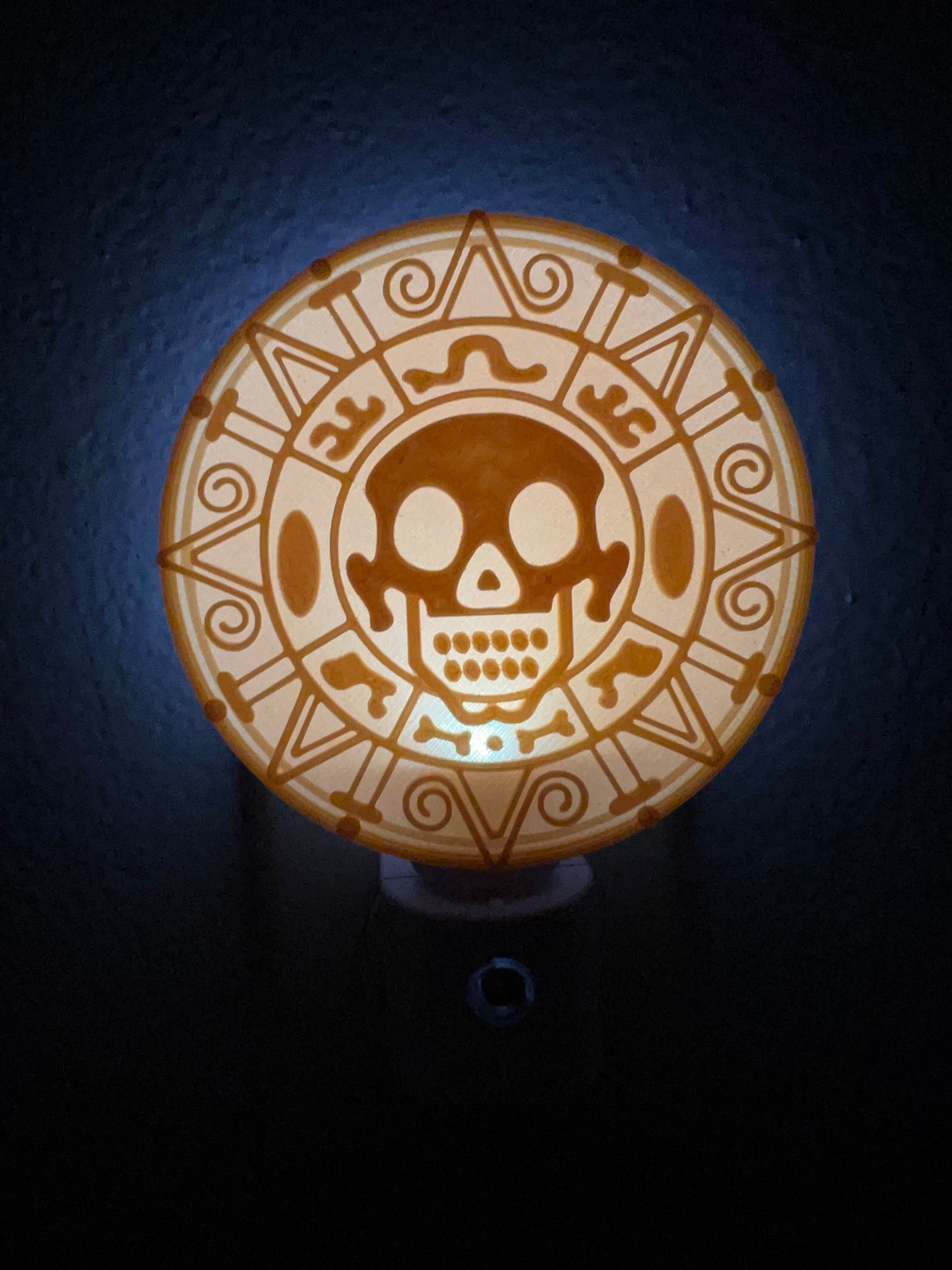 Pirate Coin Plug-in Night Light