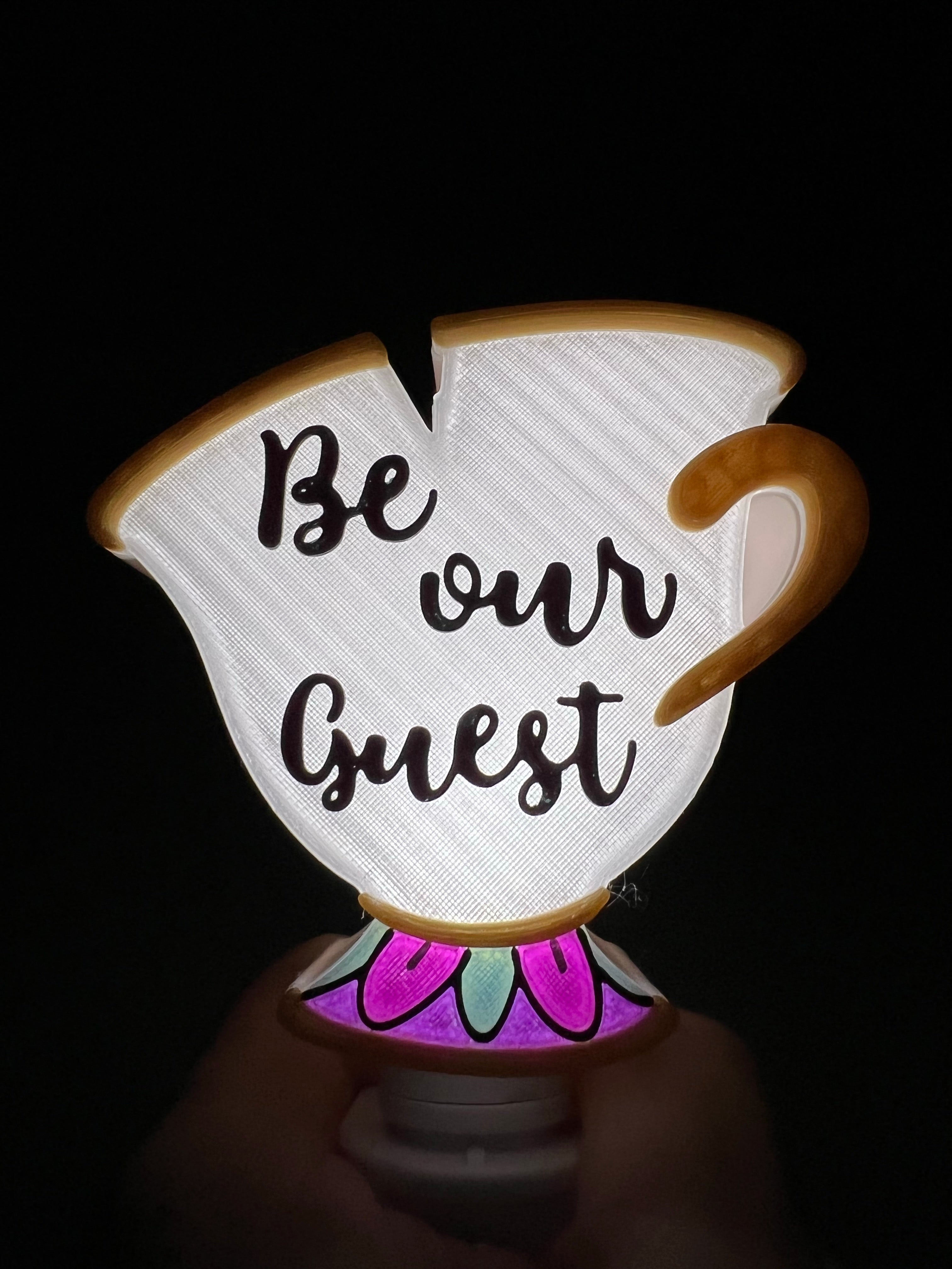 Be Our Guest Plug-in Night Light