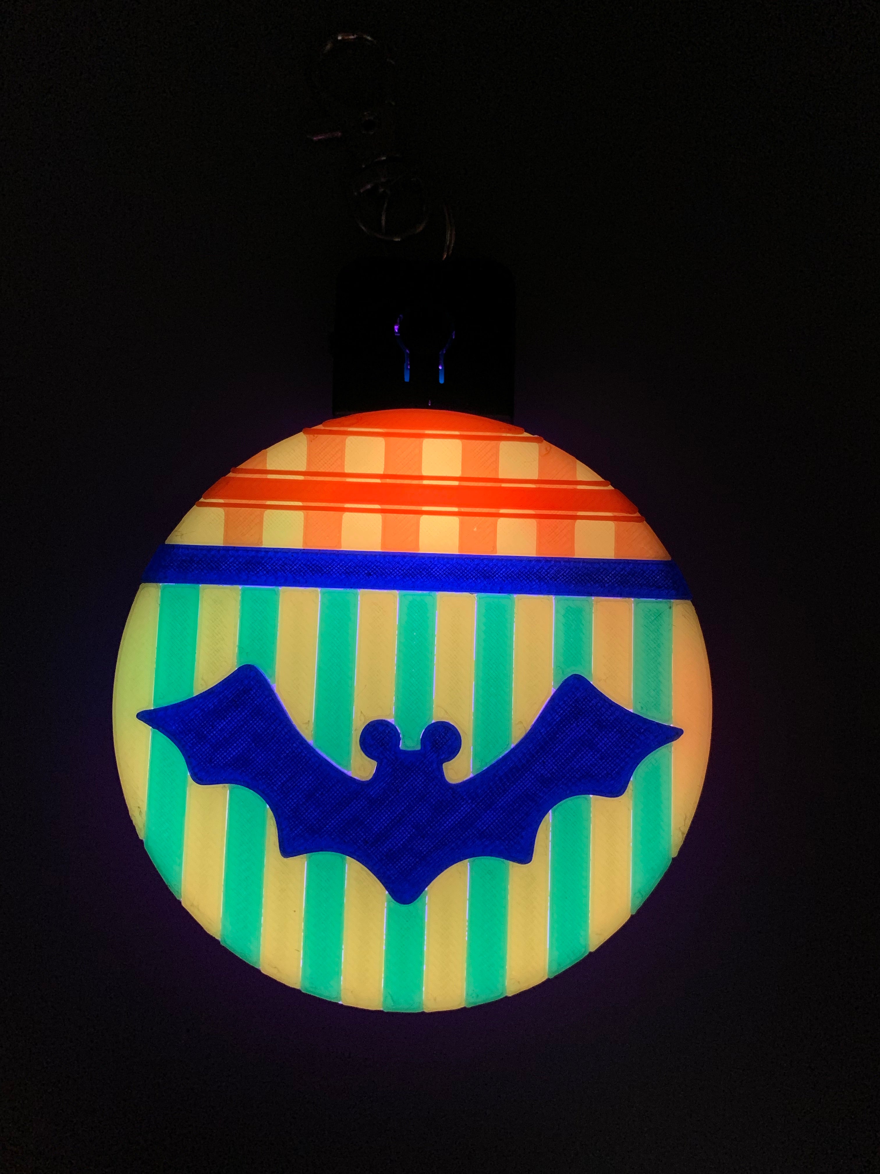 Spooky Bat Wearable Park Light
