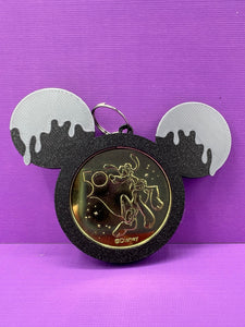Drippy Mouse Collectable Coin Holder Keychain