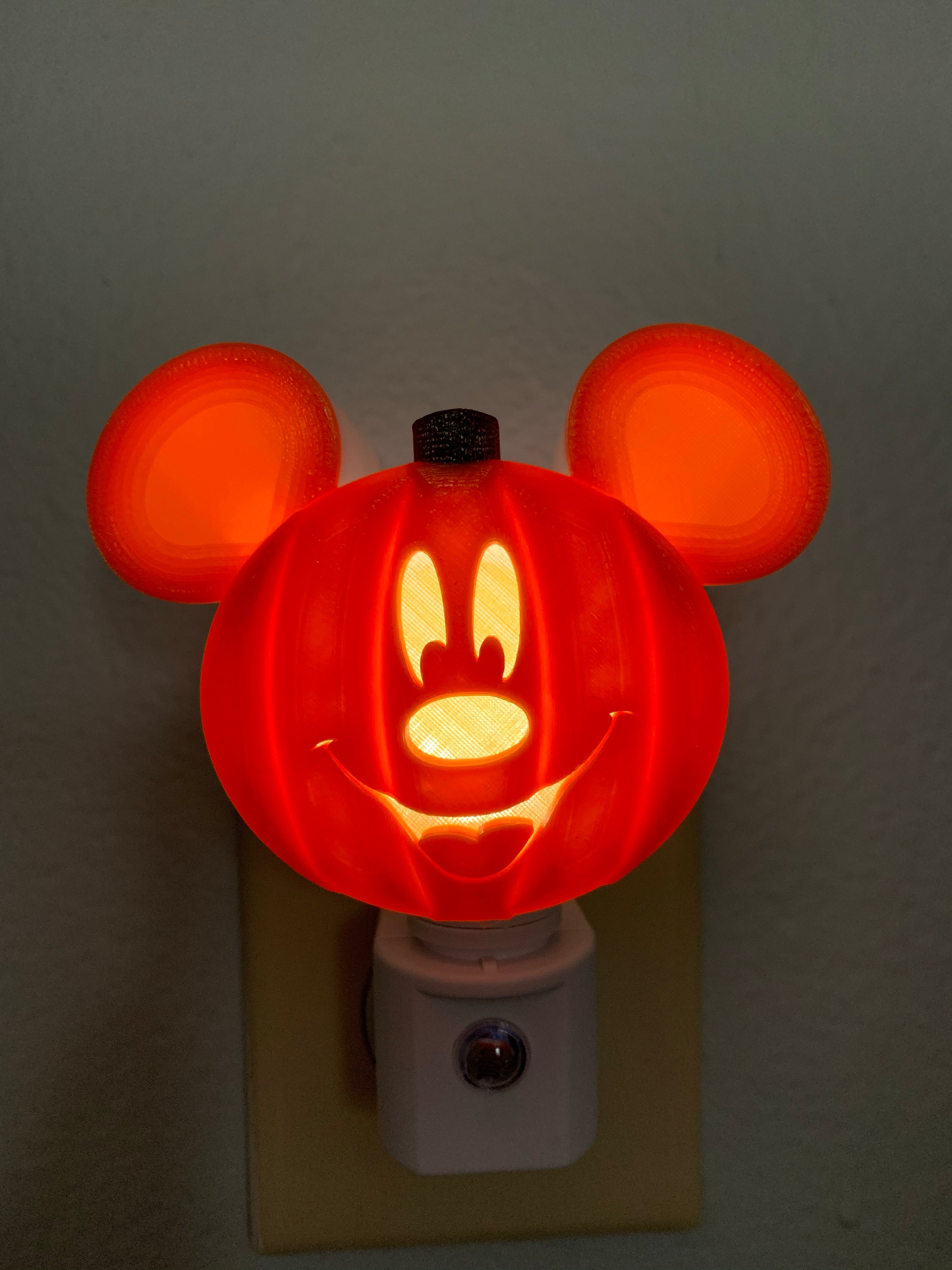 Pumpkin Mouse Night Light