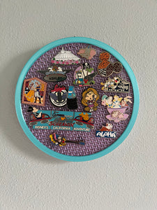 Round pin board wall hanging only