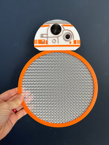 Droid pin board wall hanging